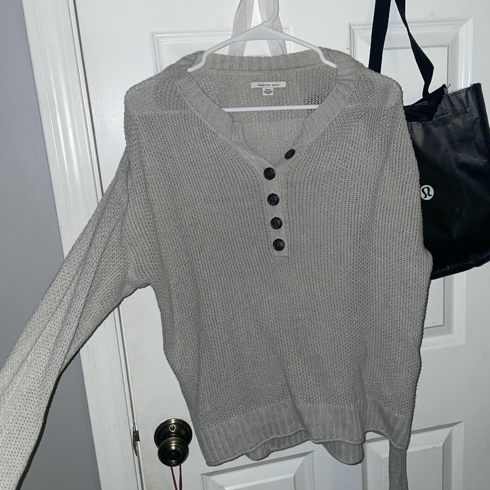 Oversized American eagle sweater!!